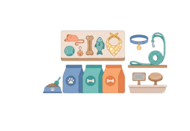 Pet shop products